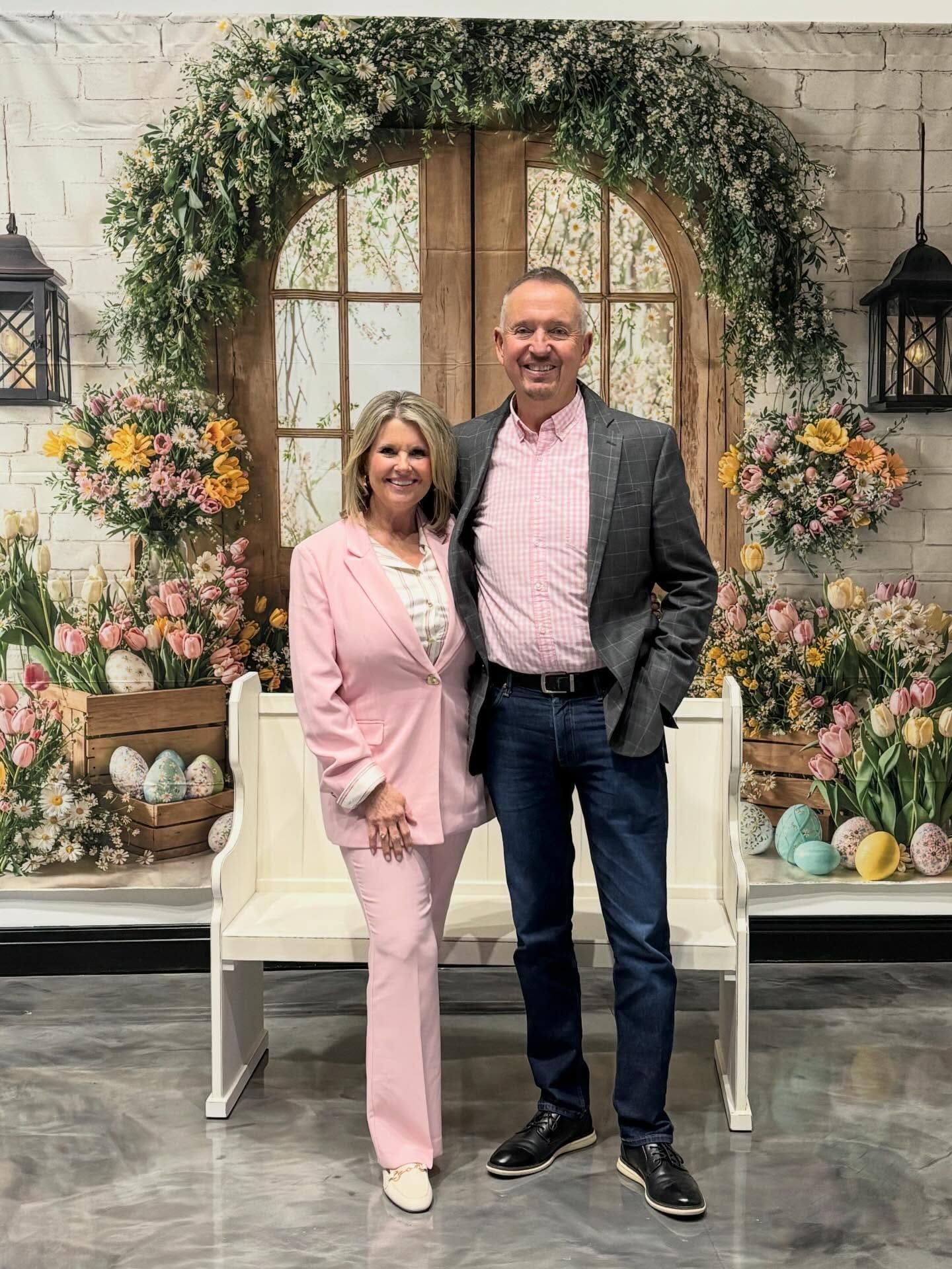 Stephen and Holly at Easter